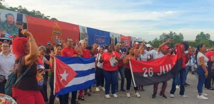 Acto por el Día de la Rebeldía Nacional
