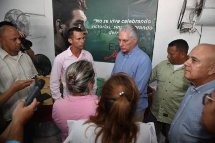 Presidente cubano destaca resultados de proyecto de desarrollo local en Villa Clara