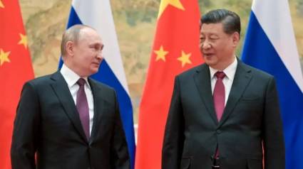 Putin y Xi Jiping durante su reunión en Beijing