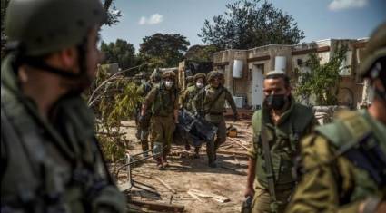 Soldados israelíes durante una operación