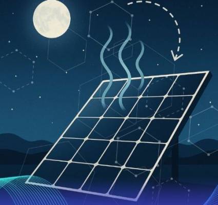 Científicos de Stanford han desarrollado un panel solar que funciona de noche
