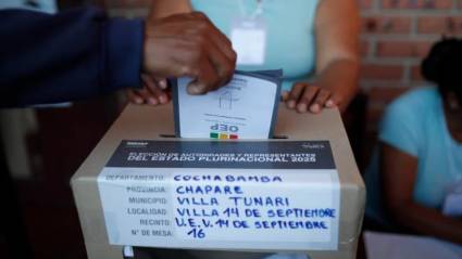 Elecciones generales en Bolivia