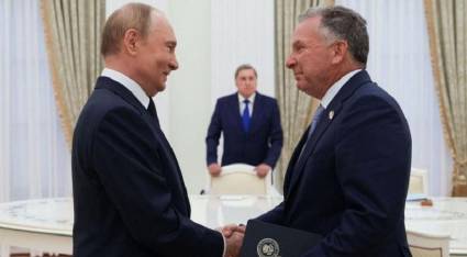 Putin y Steve Witkoff, enviado de Estados Unidos