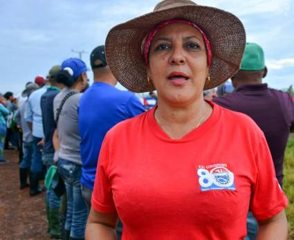 Yusmari Olivera, Secretaria General del Comité Municipal de la CTC en Isla de la Juventud.