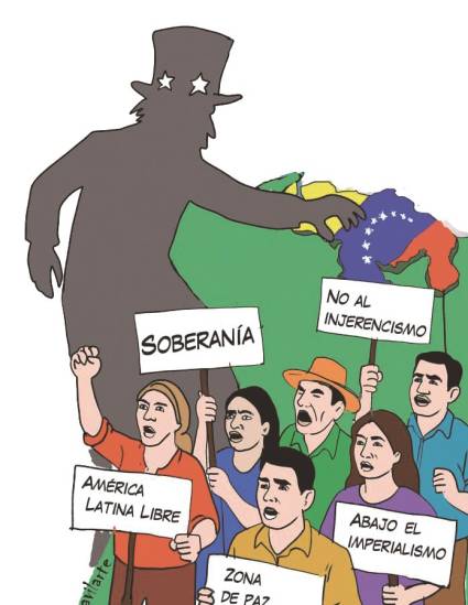 No a la injerencia en América Latina