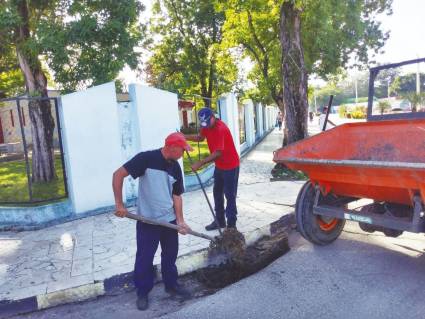 Limpieza de alcantarillas