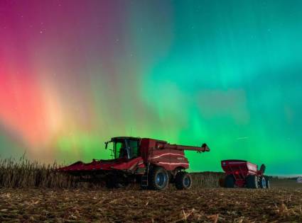 Aurora Boreal en Monroe, Wisconsin