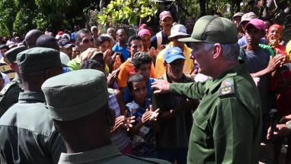 Presidente cubano en Santiago de Cuba