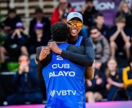 Jorge Luis Alayo y Noslen Diaz enfrentarán al binomio estadounidense de Miles Partain y Andrew Benesh