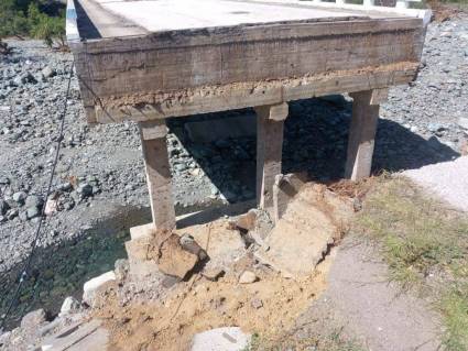 Las evaluaciones iniciales, tras el paso del huracán Melissa, confirmaron la complejidad de la obra en toda el área dañada. Foto: Tomada del perfil en Facebook del Micons