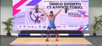 Oñate es uno de los pesistas clasificados para Santo Domingo 2026.