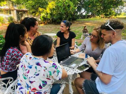 El equipo de Nuevas Miradas EICTV