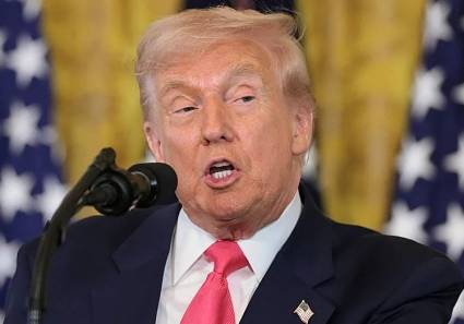 El presidente de Estados Unidos, Donald Trump