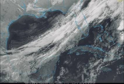 Frente frío se aproxima a Cuba: especialistas prevén intensas lluvias y vientos fuertes