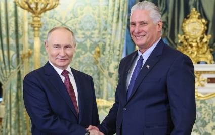 Putin y Díaz-Canel