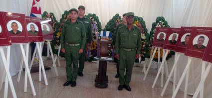 Homenaje en Pinar del Río a combatientes caídos en Venezuela