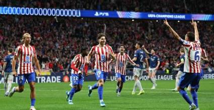 Julián Álvarez fue otra vez protagonista tras marcar el gol del empate del Atlético