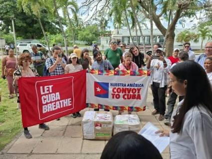 El segundo comvoy a Cuba llega a varios municipios santiagueros