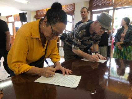 Mi firma por la Patria, desde el arte y la cultura