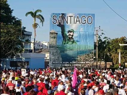 Primero de Mayo en Santiago de Cuba