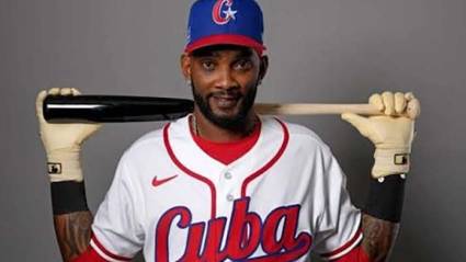 Pelotero cubano Alexei Ramírez
