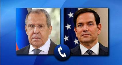 Serguéi Lavrov y Marco Rubio