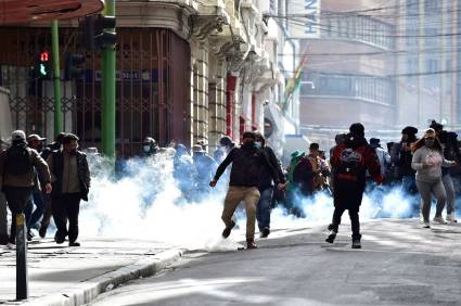 Bolivia atraviesa una de sus jornadas más tensas de los últimos años