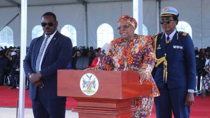 Presidenta de Namibia Netumbo Nandi-Ndaitwah