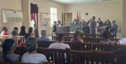Juicio ejemplarizante en Isla de la Juventud.