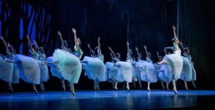 Función Giselle, del Ballet Nacional de Cuba.