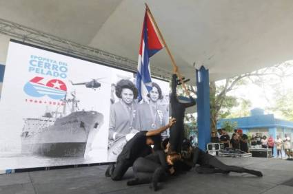 La epopeya del Cerro Pelado fue recordada este miércoles por protagonistas de aquella gesta y por los jóvenes atletas.
