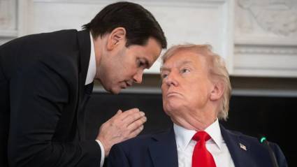 Donald Trump y Marco Rubio