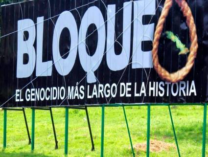 Canciller cubano anuncia sesión de la ONU sobre el bloqueo