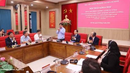 En el encuentro estuvo el embajador de Cuba en Vietnam, Rogelio Polanco Fuentes.