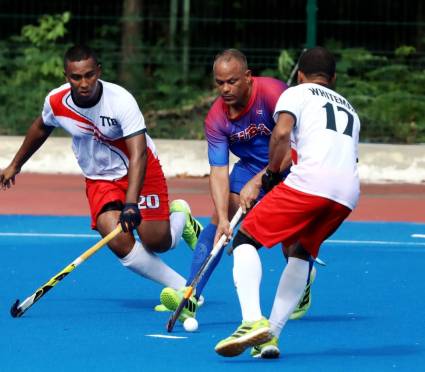 En su lucha por el oro en hockey, los cubanos enfrentaron a una Trinidad y Tobago que no cedió terreno.