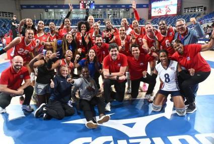 Cuba en torneo Norceca de Voleibol Femenino