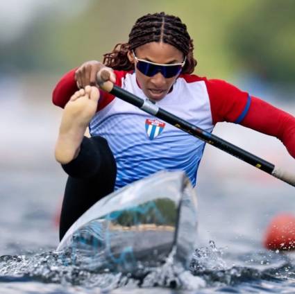 La guantanamera Cirilo volverá a remar este sábado, en una de las semifinales.