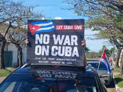 Solidaridad con Cuba en Estados Unidos