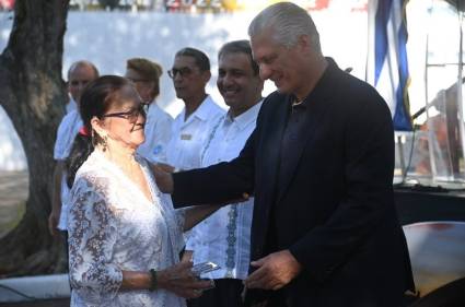 El jefe de Estado cubano asistió a la inauguración del Curso Académico 2026-2027 de la Educación Superior en la Universidad de Matanzas.