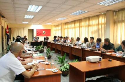 En el encuentro se analizaron las principales prioridades del país y de la organización juvenil.