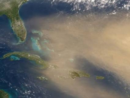 Polvo del Sahara elevará en Cuba concentración de partículas en el aire