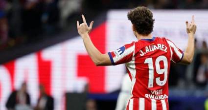 Julián Álvarez en el Atlético de Madrid